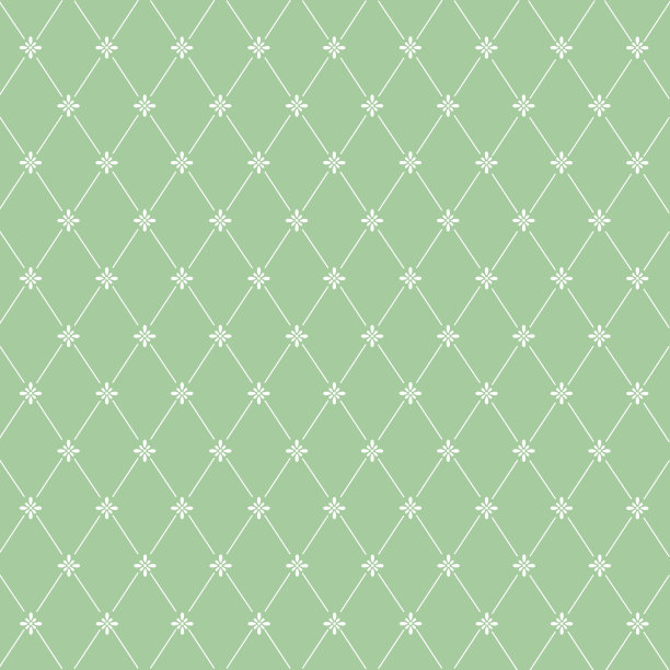 无缝图案:花对称摆放图片下载