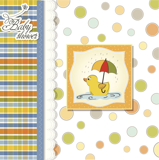 婴儿沐浴卡和鸭子玩具图片下载