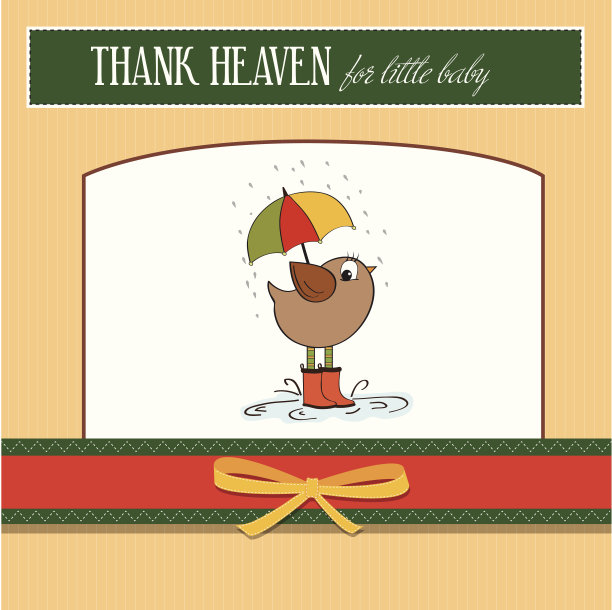 新生儿通告卡图片下载