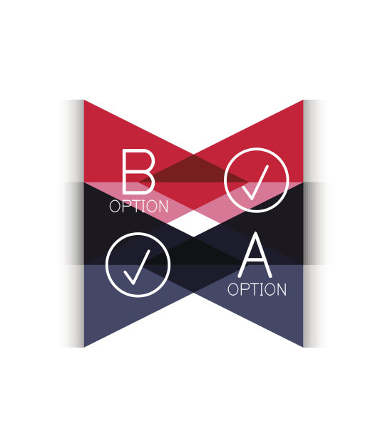 矢量彩色纸箭头设计模板图片下载