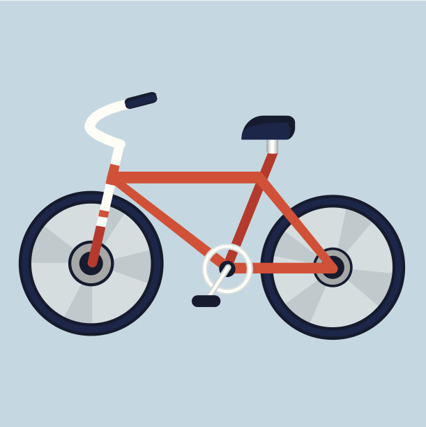 平的山地自行车图片下载