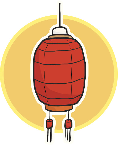 灯笼卡通图片下载