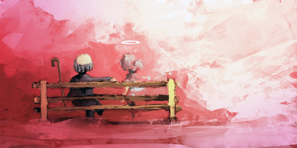 老人和他的妻子图片下载