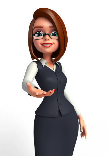 年轻的商业女性图片下载