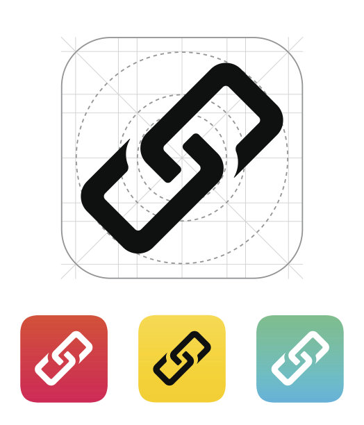 链接图标。图片下载