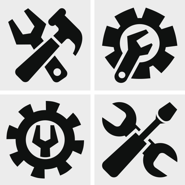 工具矢量图标设置为灰色图片下载