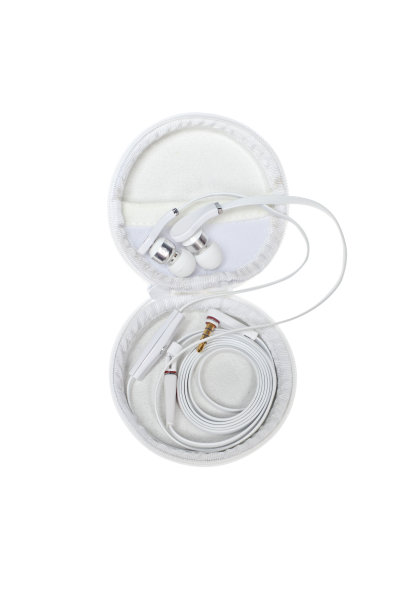 白色耳机图片下载