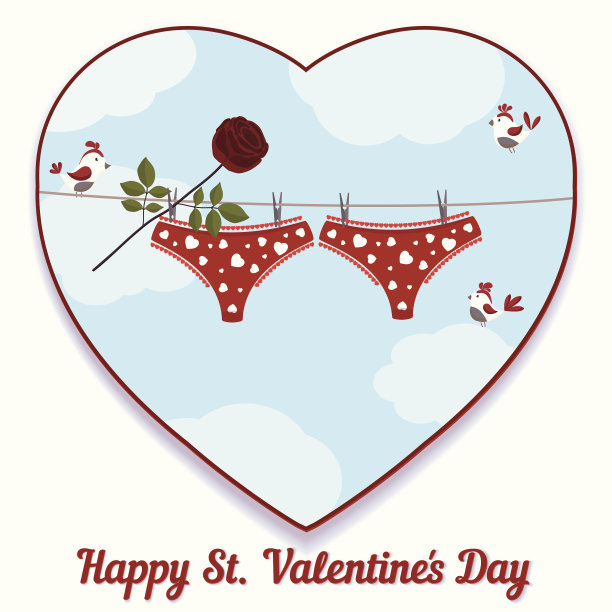 情人节的卡片。图片下载