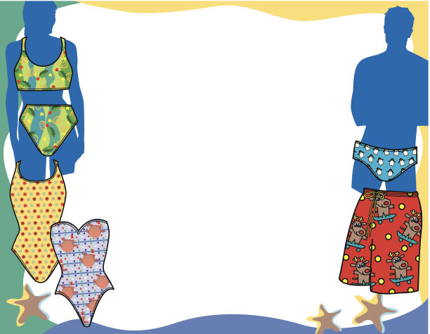 泳衣框架C图片下载