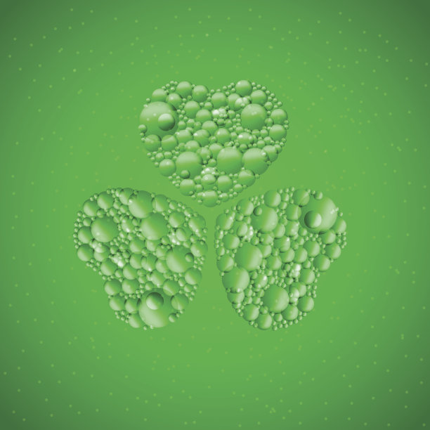 矢量圣帕特里克节的背景。每股收益10图片下载