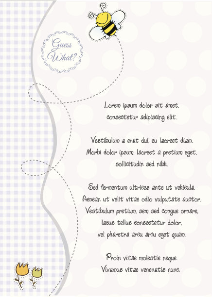 男婴沐浴公告图片下载