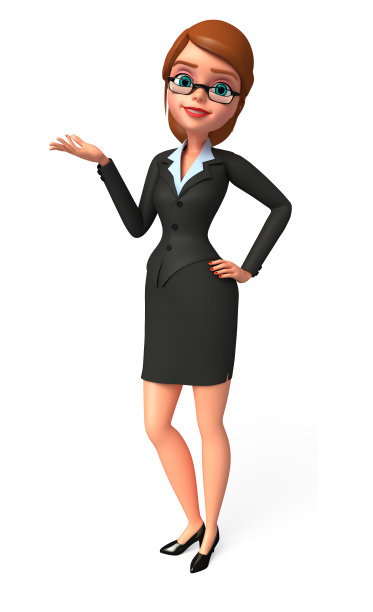 年轻的商业女性图片下载