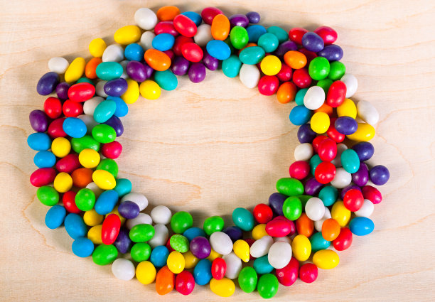 框架背景彩色糖果糖果图片下载