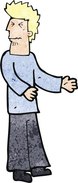 漫画中厌恶的男人图片下载