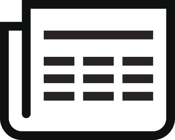 报纸的图标图片下载