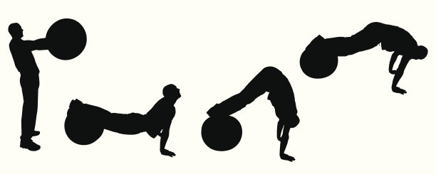 向量轮廓运动图片下载