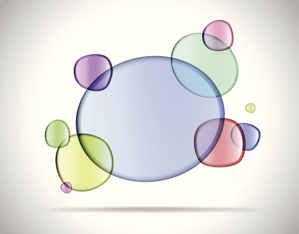 抽象的玻璃盘子图片下载