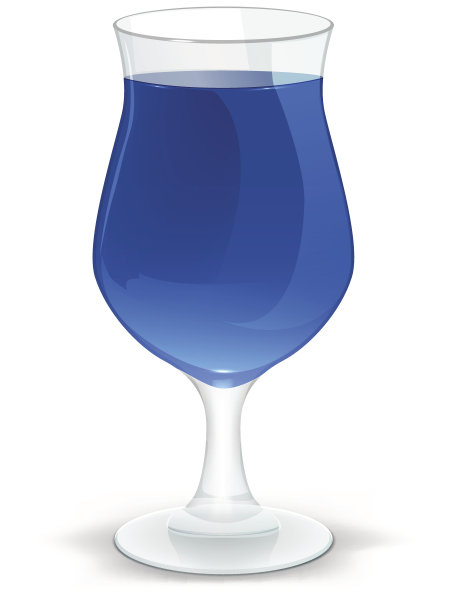 鸡尾酒深蓝色图片下载