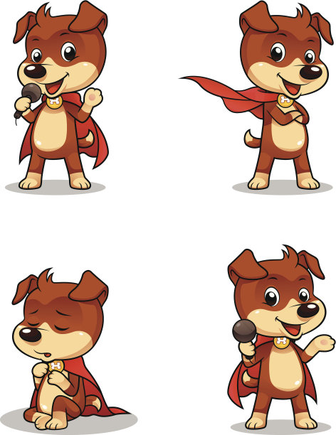 超级英雄小狗01图片下载