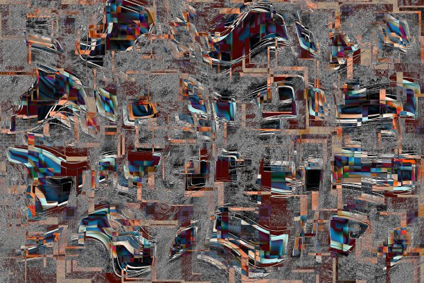 拼接抽象马赛克图案背景图片下载