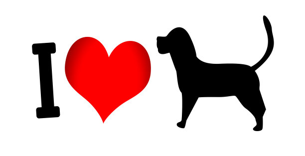 可爱的卡通狗图片下载