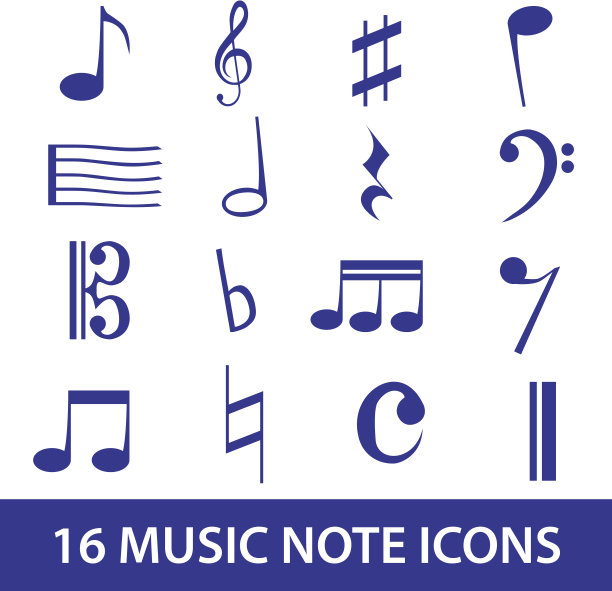 音乐注意图标图片下载