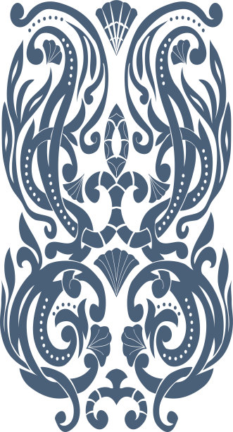 角落装饰艺术风格图片下载