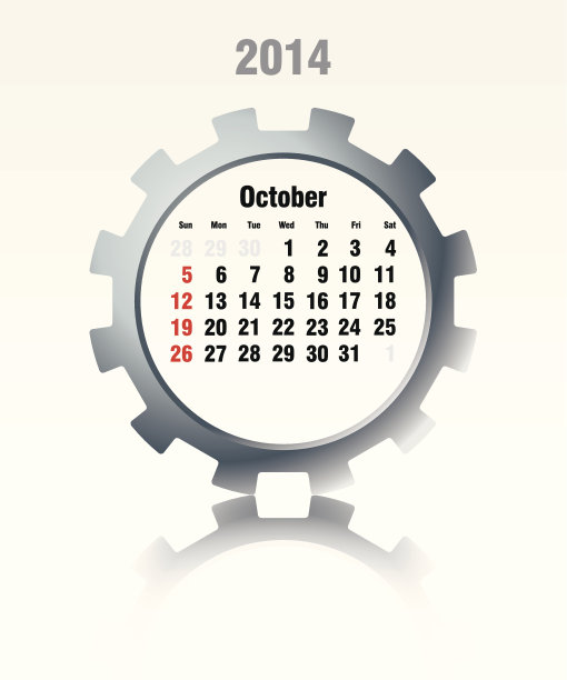 2014年10月-日历图片下载