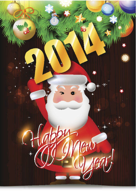 贺年矢量卡或背景图片下载