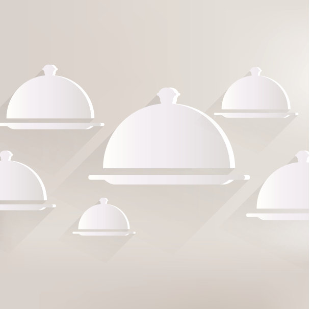 餐厅钟形图标图片下载