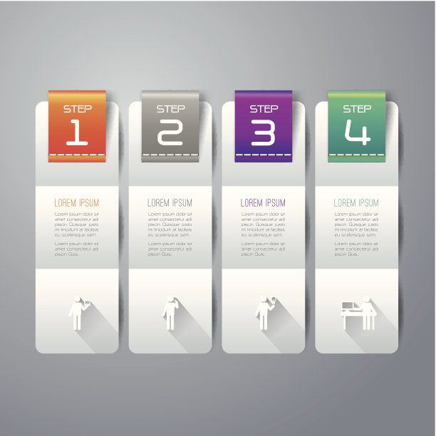 信息图矢量设计模板。图片下载