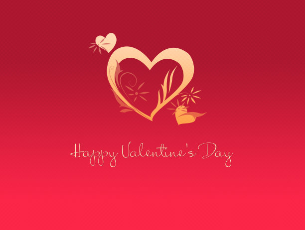 心以快乐情人为背景图片下载