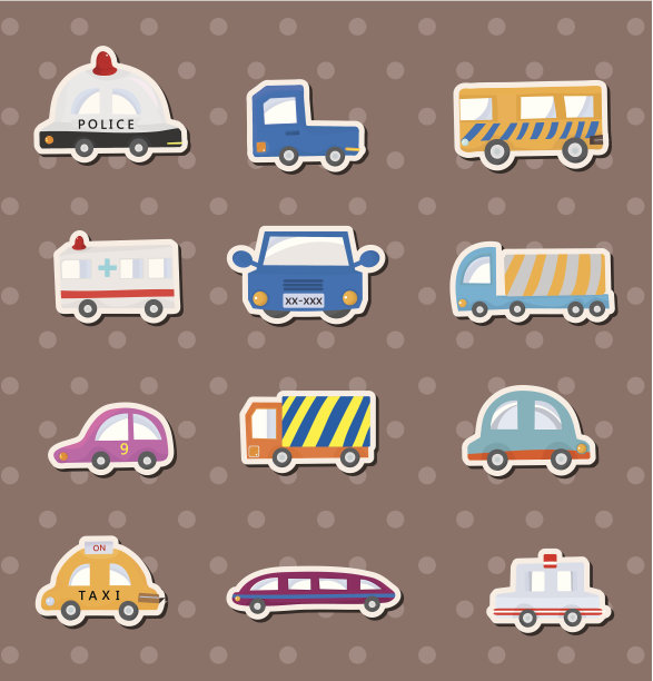 汽车贴纸图片下载