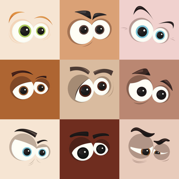 卡通眼睛图片下载