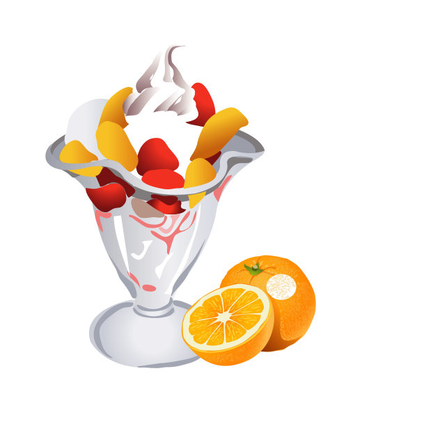 水果冰淇淋图片下载