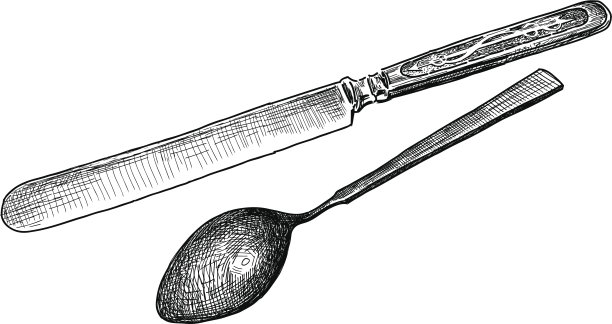 勺子、刀图片下载