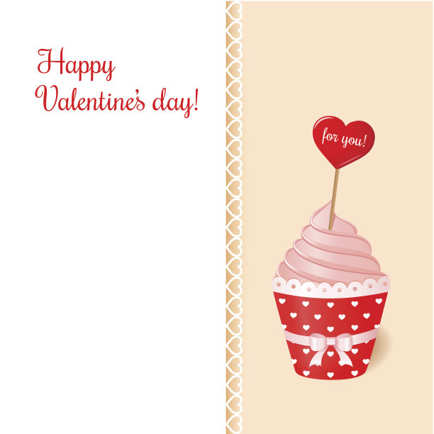 的情人节卡片。图片下载