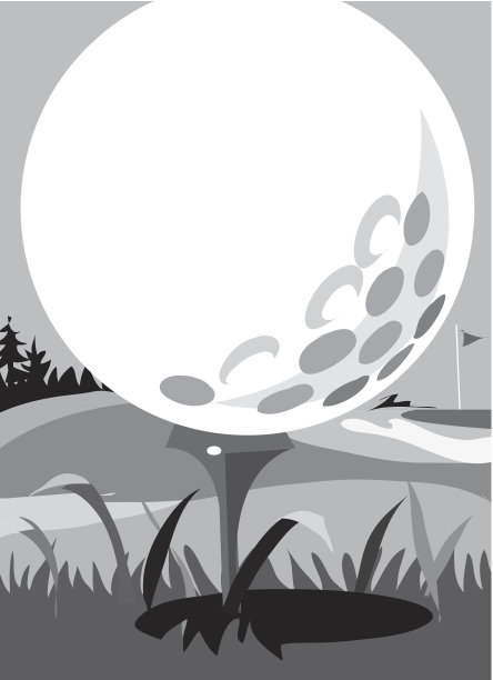 高尔夫球榫接图片下载