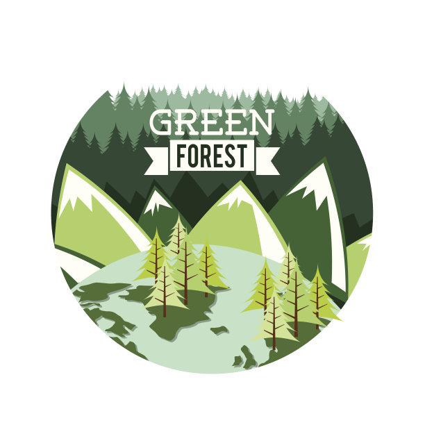 森林的设计图片下载