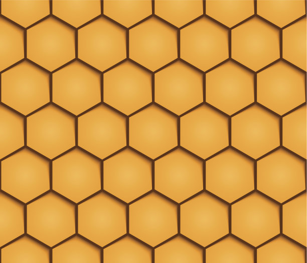 摘要蜂窝背景无缝几何图案图片下载