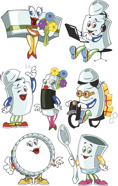 卡通药瓶子图片下载