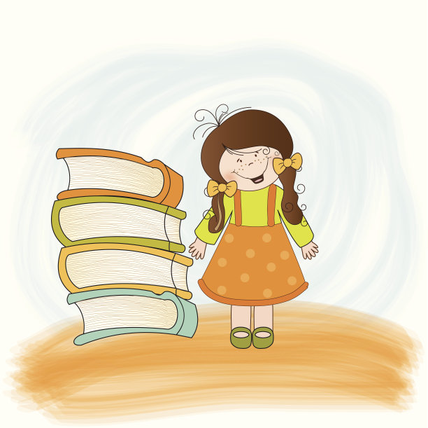 聪明的女孩图片下载