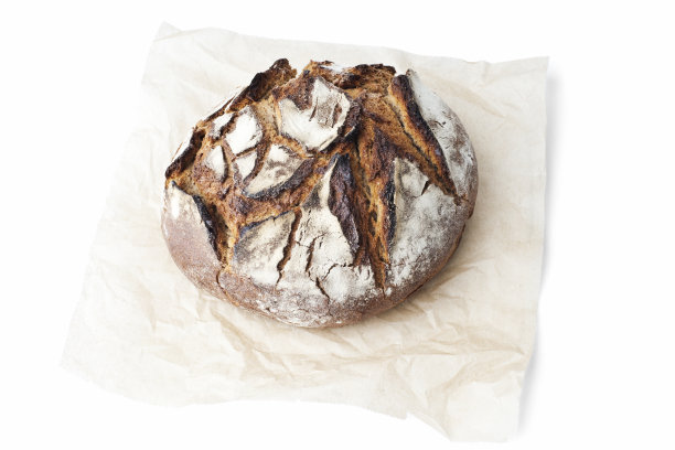 一条德国面包，孤立的图片下载