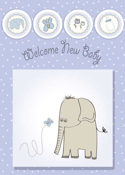 婴儿洗澡卡图片下载