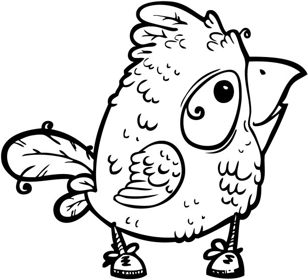 经典的鸟类童话图片下载