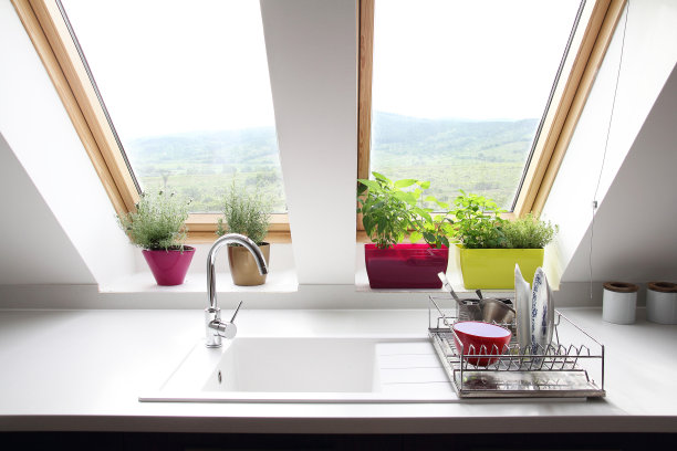 厨房的阁楼房间图片下载