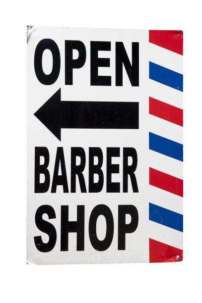 理发店的迹象图片下载