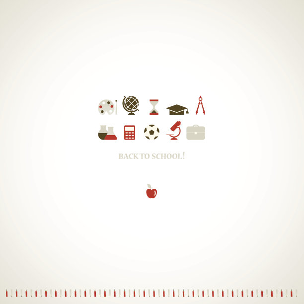 回到学校背景。图片下载