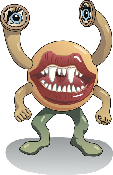 盯着武器怪物图片下载