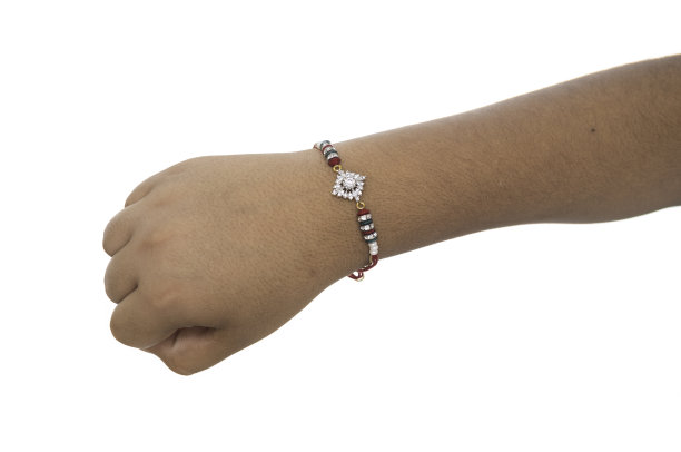 手戴Rakhi图片下载